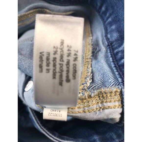 Lane Bryant Wide Leg Flare Denim Jeans Plus Size 24 - Picture 9 of 12